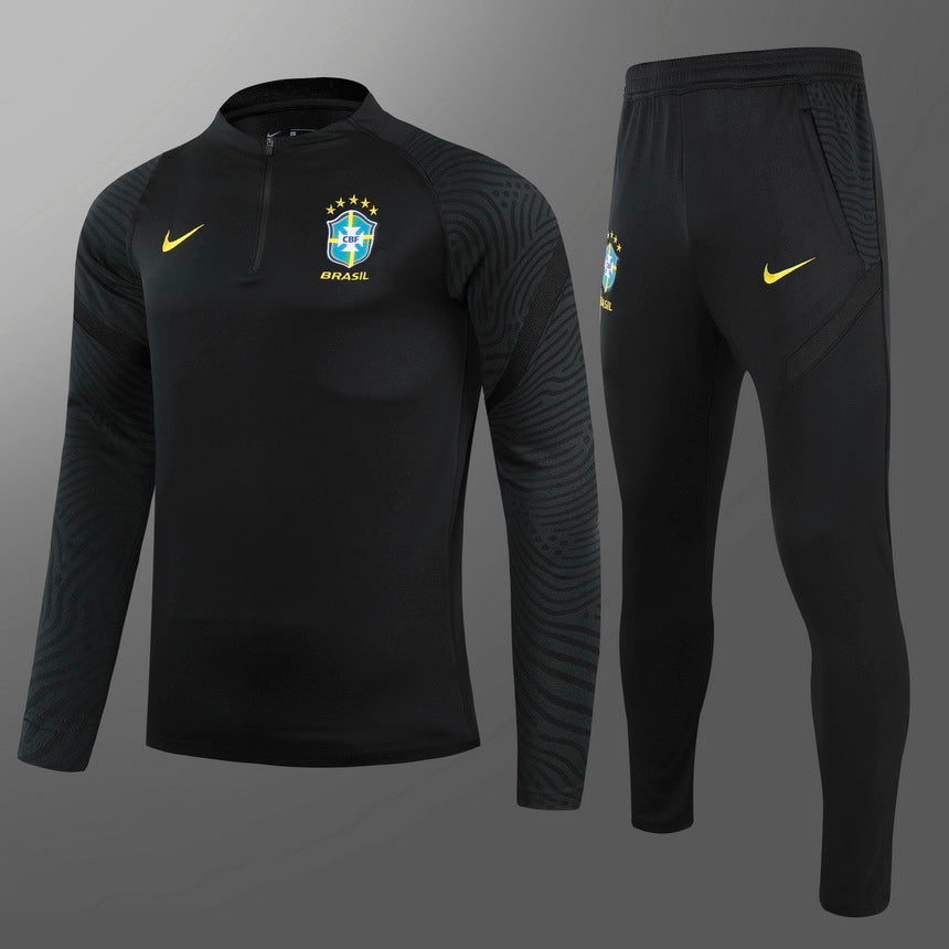 BRAZIL BLACK TRACKSUIT