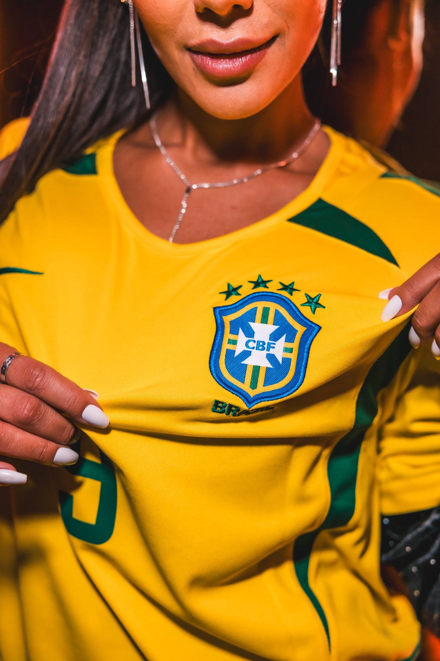 BRAZILIAN NATIONAL TEAM 2002 WOMEN'S SHIRT