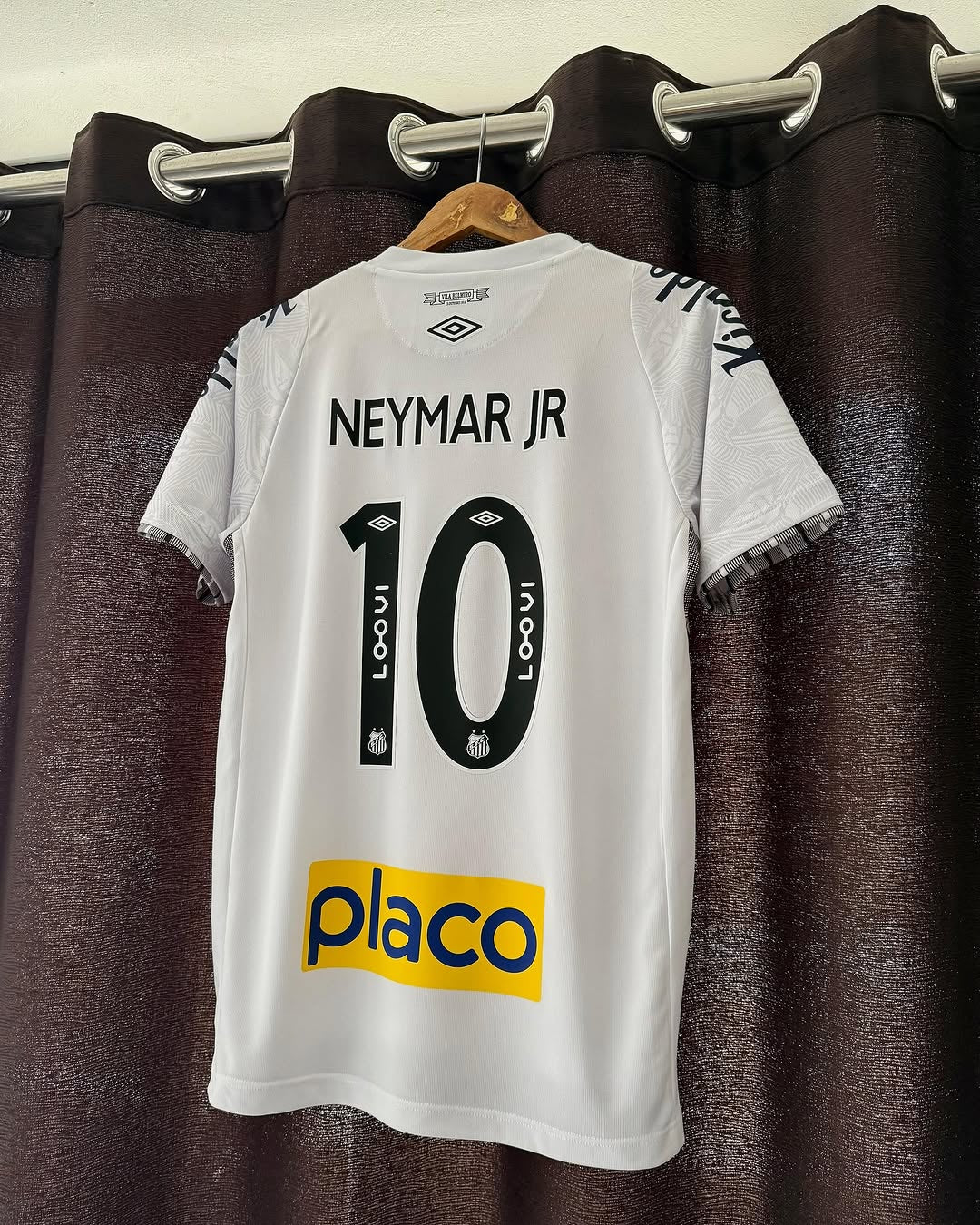 Neymar Jr - Santos FC Home 2024/25 Men’s Jersey