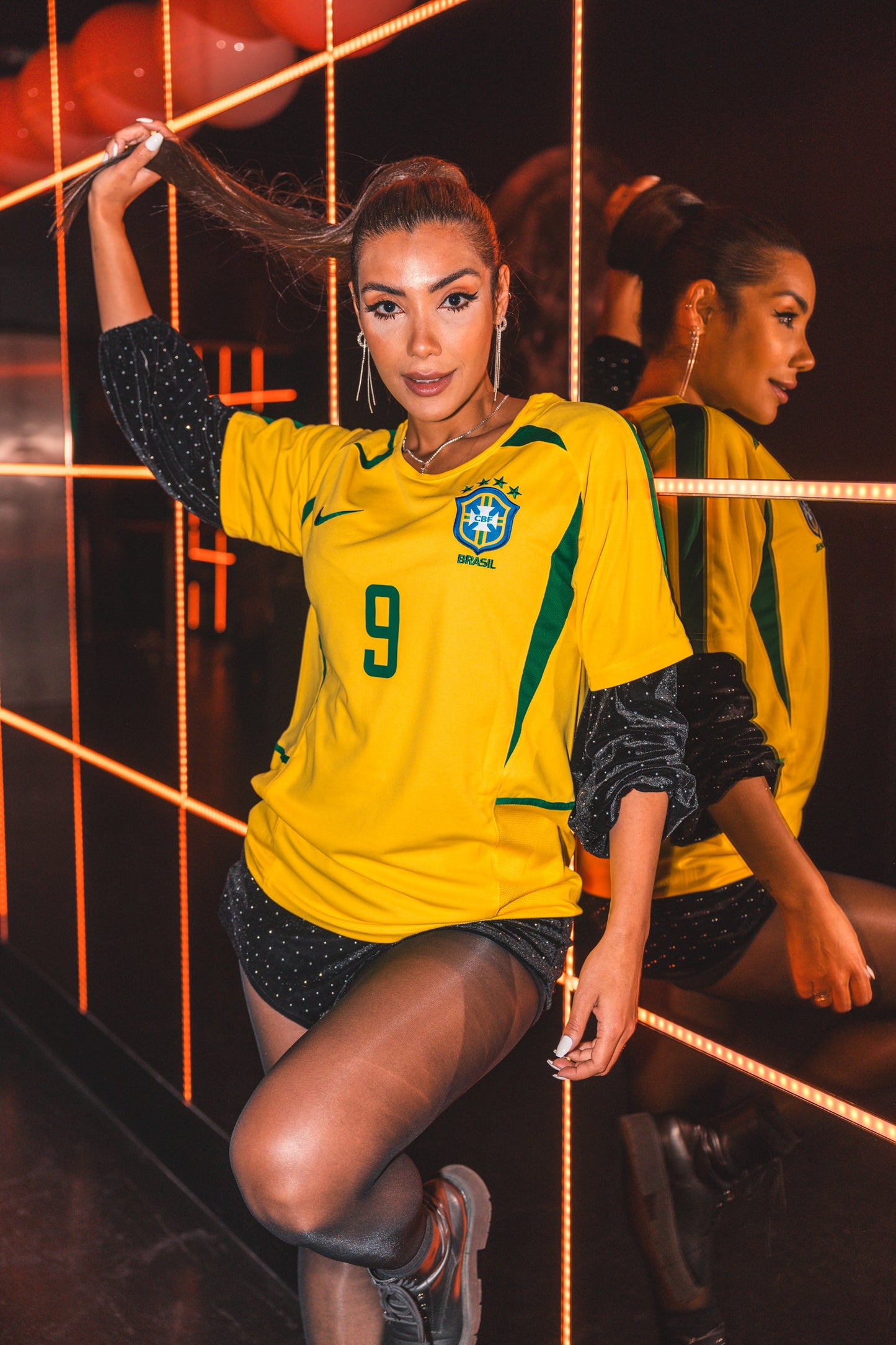 BRAZILIAN NATIONAL TEAM 2002 WOMEN'S SHIRT