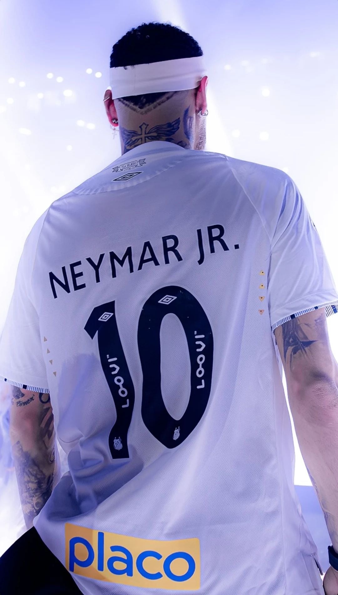 Neymar Jr - Santos FC Home 2024/25 Men’s Jersey