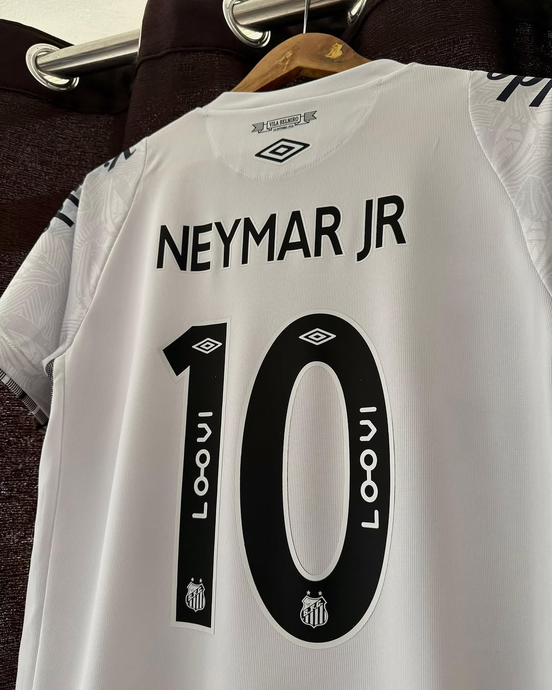Neymar Jr - Santos FC Home 2024/25 Men’s Jersey