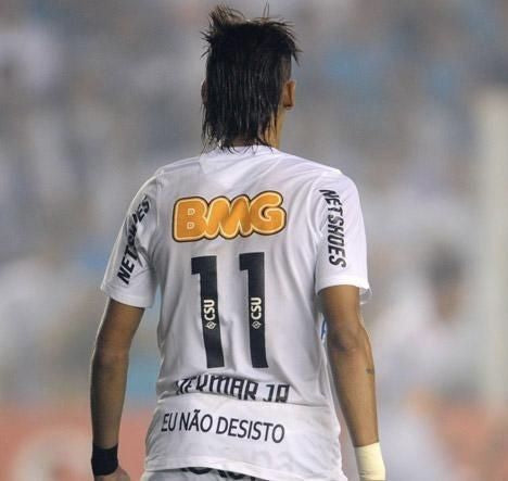 NEYMAR JR SANTOS JERSEY - VERSION RETRO