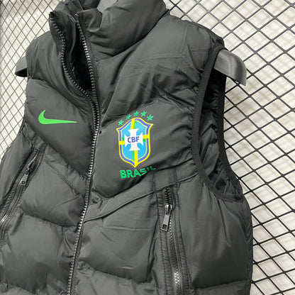 Brazilian national team sleeveless jacket