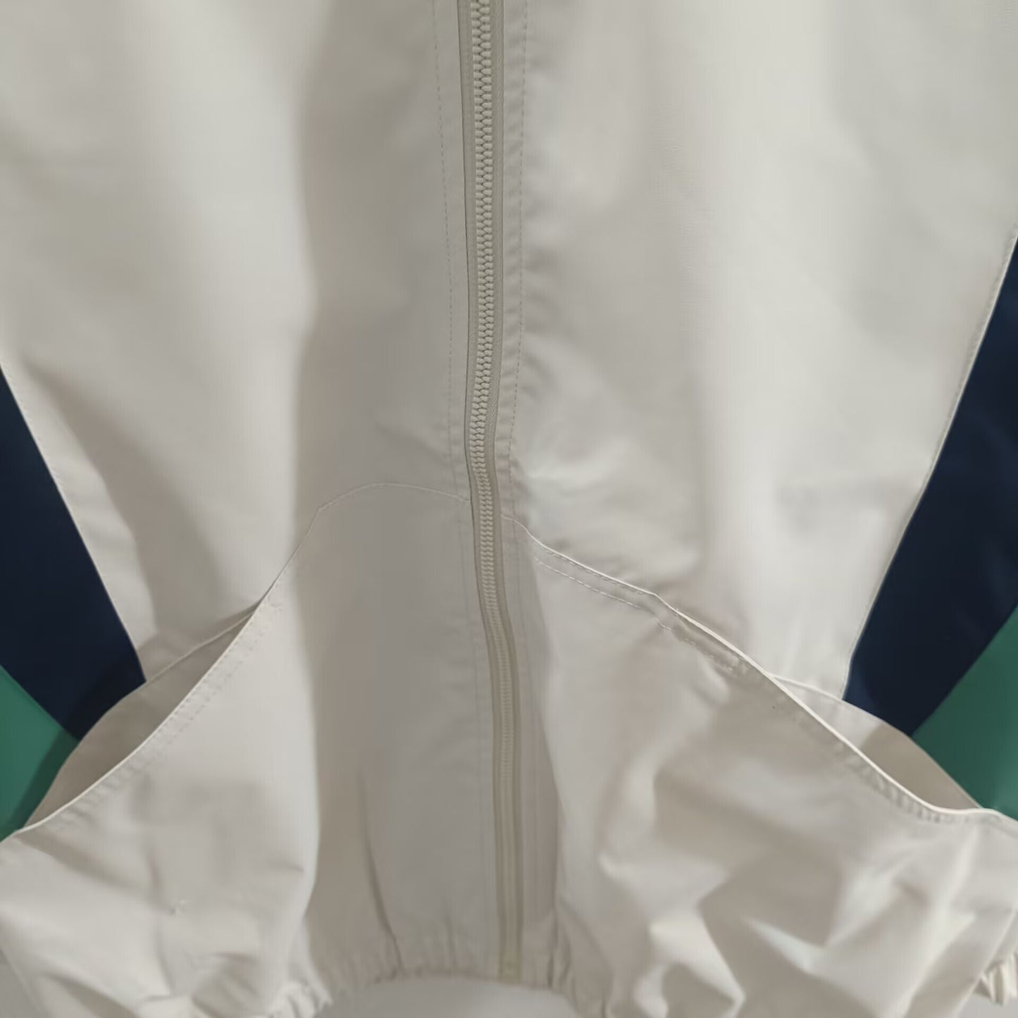 GREEN AND WHITE - BRAZIL WINDBREAKER