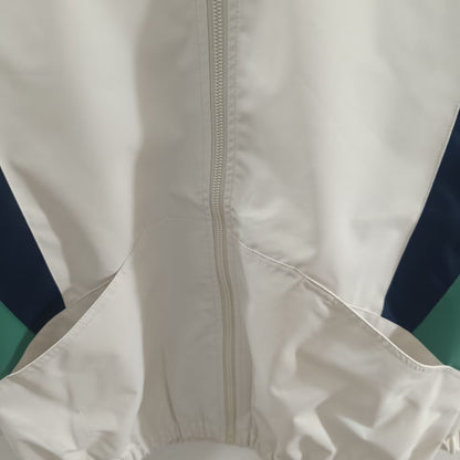 GREEN AND WHITE - BRAZIL WINDBREAKER