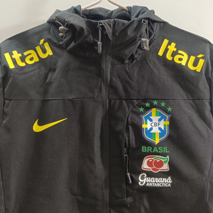NEW BRAZIL BLACK WINDBREAKER
