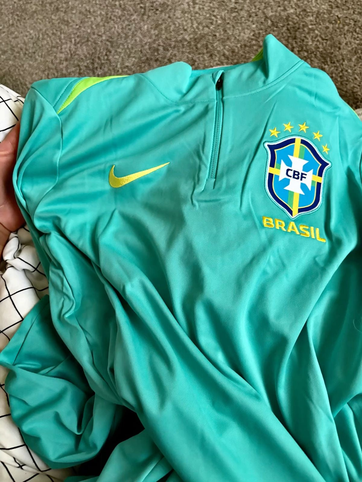 BRAZIL TRAINING SET JACKET AND TRAINING PANTS