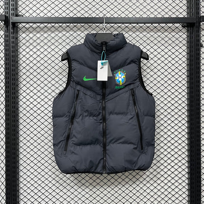 Brazilian national team sleeveless jacket