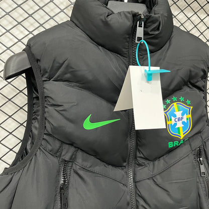 Brazilian national team sleeveless jacket