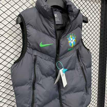 Brazilian national team sleeveless jacket