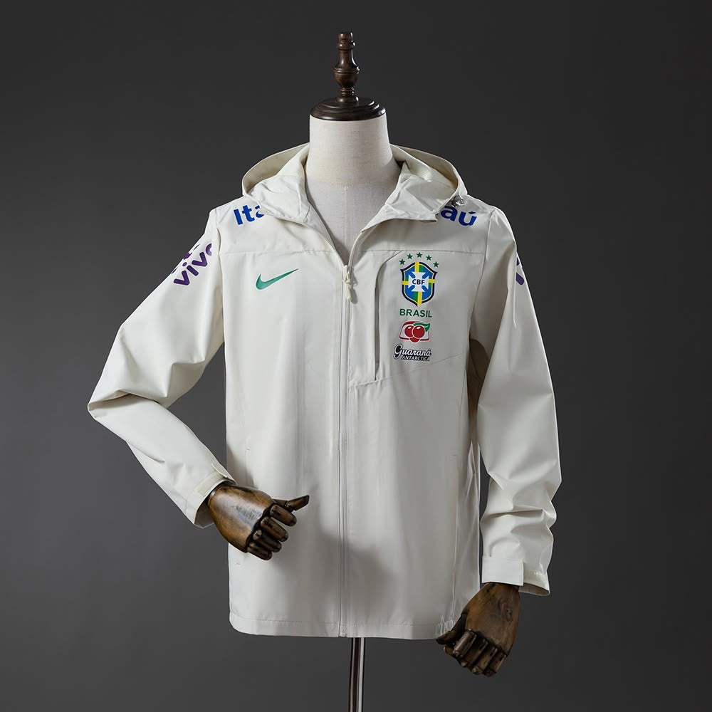 BRAZIL BEIGE WINDBREAKER
