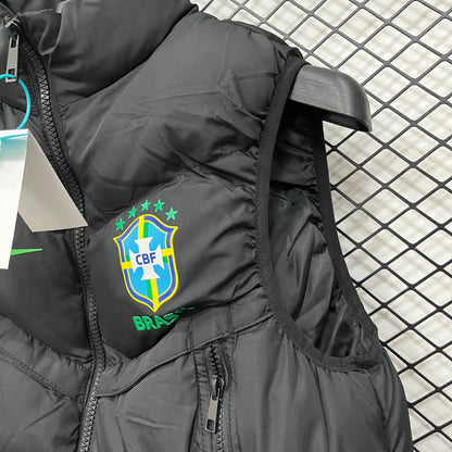 Brazilian national team sleeveless jacket