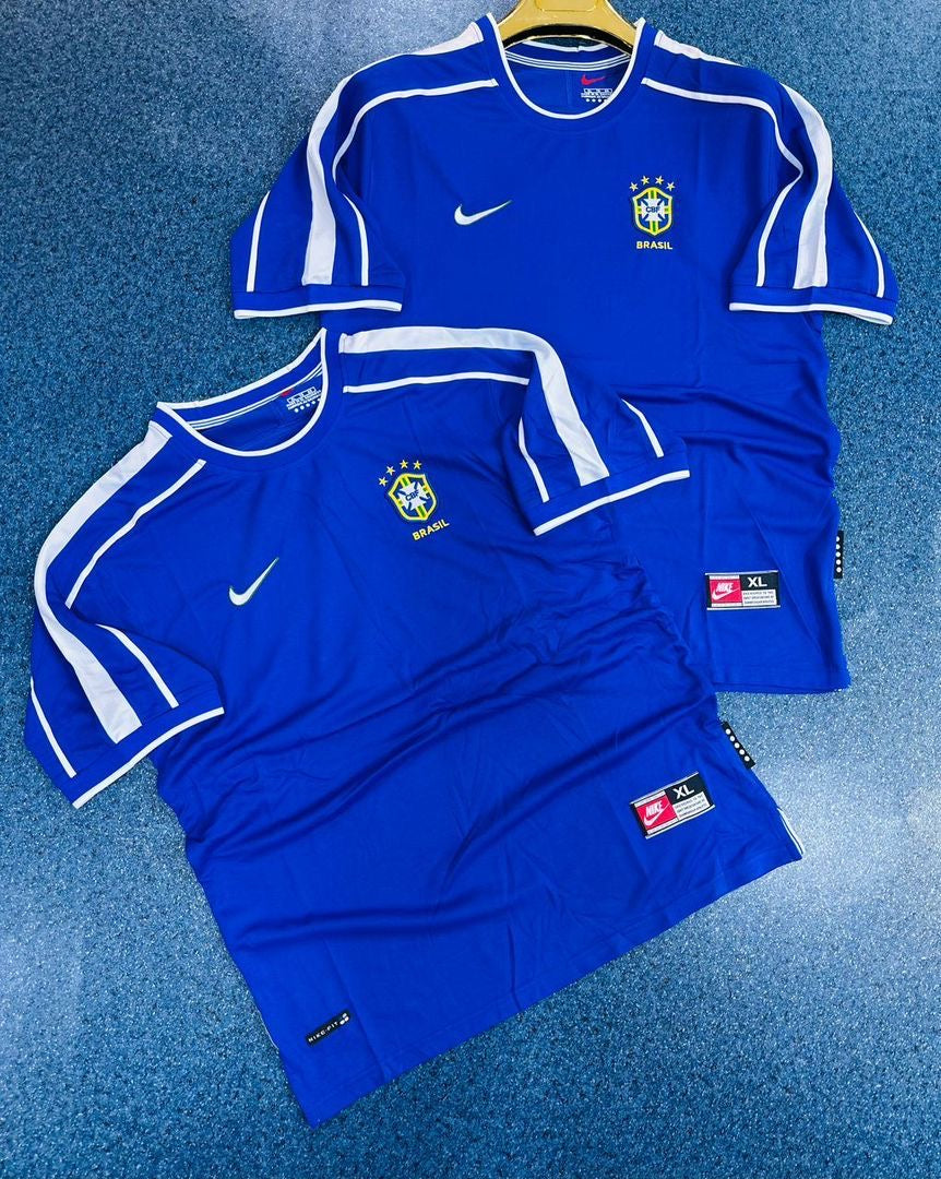 BRAZIL RONALDO BLUE JERSEY