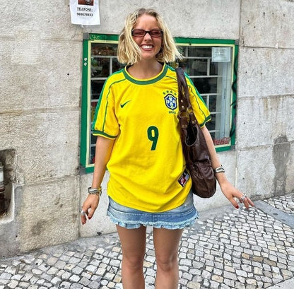 BRASIL RONALDO WOMEN JERSEY 98 LIMITED