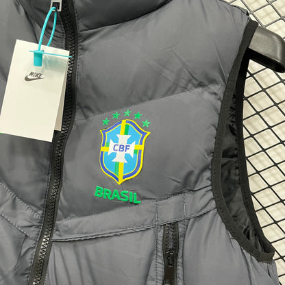 Brazilian national team sleeveless jacket
