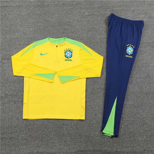 BRAZIL TRAINING SET JACKET AND TRAINING PANTS