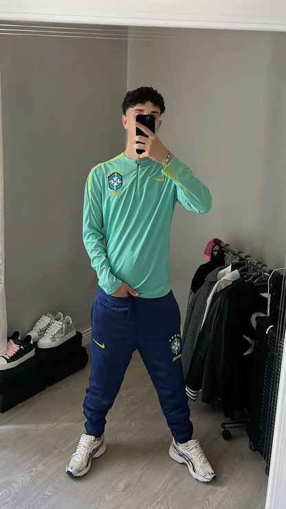 BRAZIL TRAINING SET JACKET AND TRAINING PANTS
