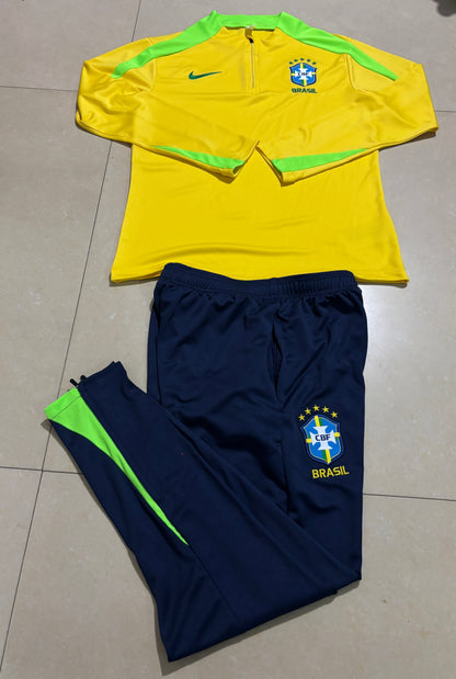 BRAZIL TRAINING SET JACKET AND TRAINING PANTS