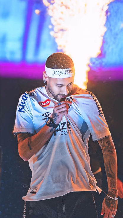 Neymar Jr - Santos FC Home 2024/25 Men’s Jersey