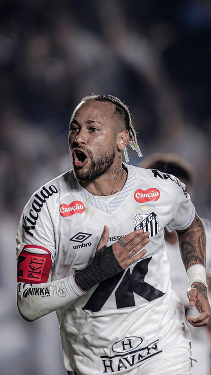 Neymar Jr - Santos FC Home 25/26 Men’s Jersey