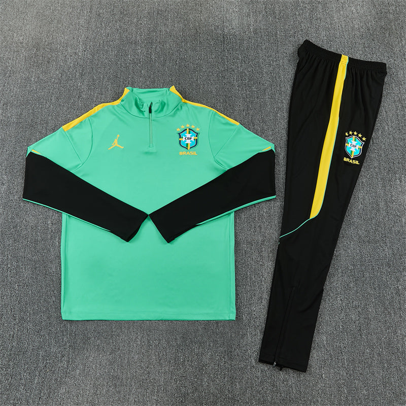 BRAZIL TRACKSUIT - GREEN LIMITED 26/27