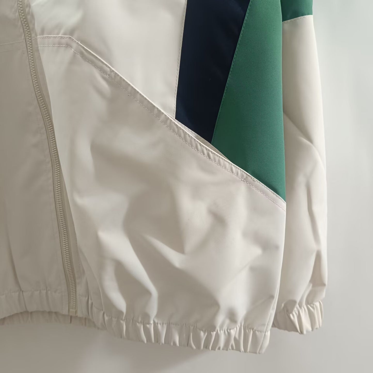 GREEN AND WHITE - BRAZIL WINDBREAKER