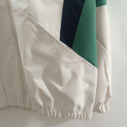 GREEN AND WHITE - BRAZIL WINDBREAKER