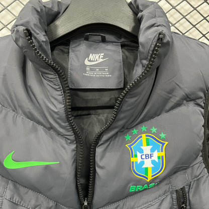 Brazilian national team sleeveless jacket